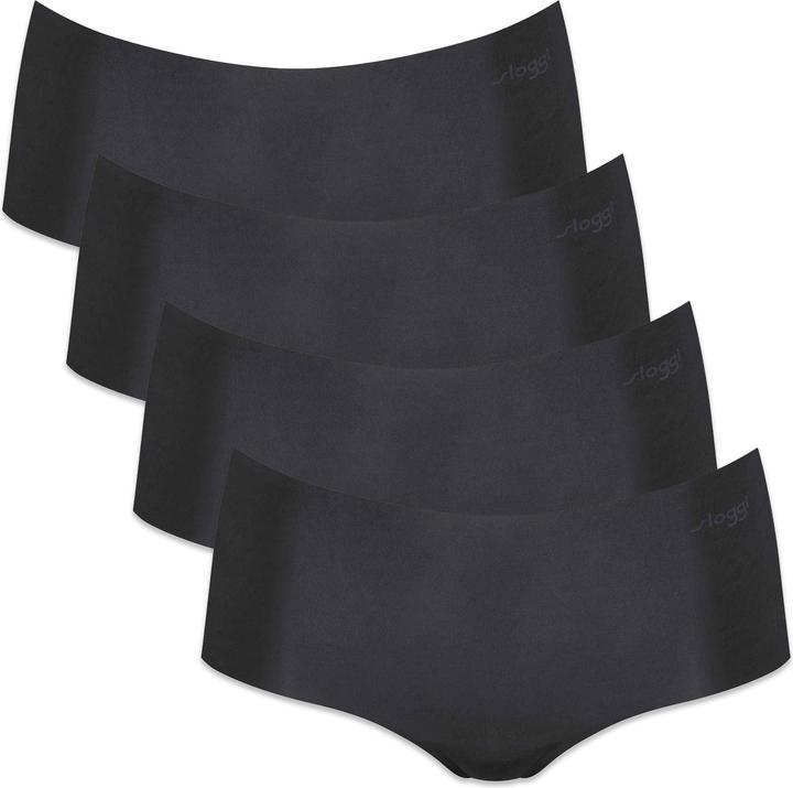 Sloggi Panty Casual Bequem sitzend Zero Microfiber Shorts 2.0 (M, 4er Pack)