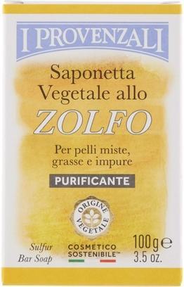 I Provenzali Schwefel-Reinigungsseife 100g (Handseifenspender)
