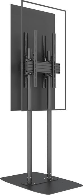 Immagine prodotto Multibrackets Piantana B2B, 2x65"-90", acciaio/alluminio (90", 150 kg)
