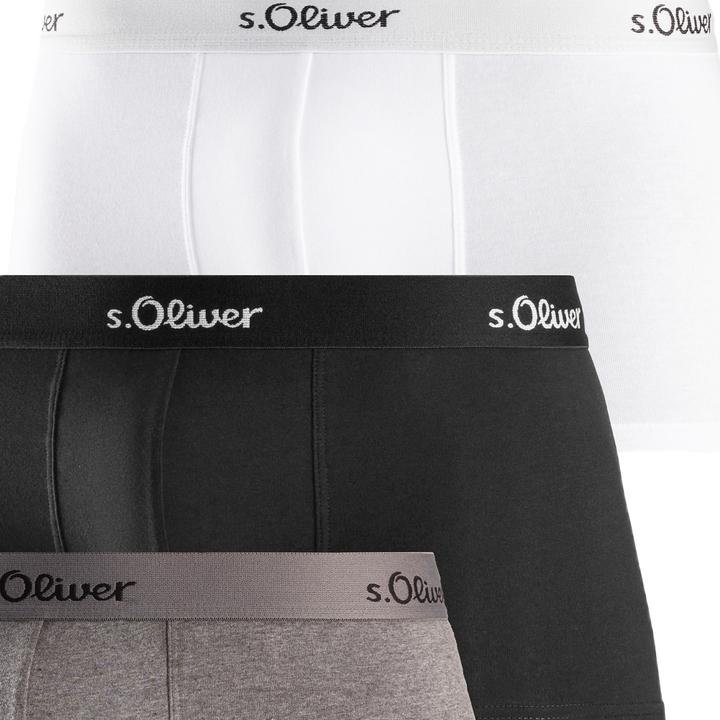Immagine prodotto S.Oliver Boxer casual elasticizzati - 19978 (XL, confezione da 3)
