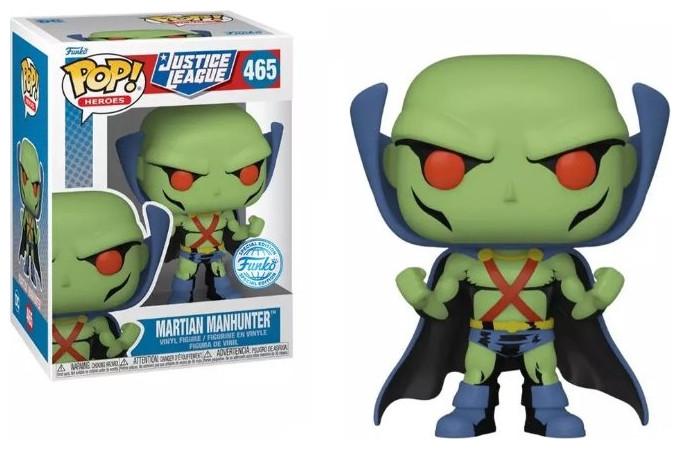 Actual product image Funko POP! DC Justice League Martian Manhunter (217) EXM