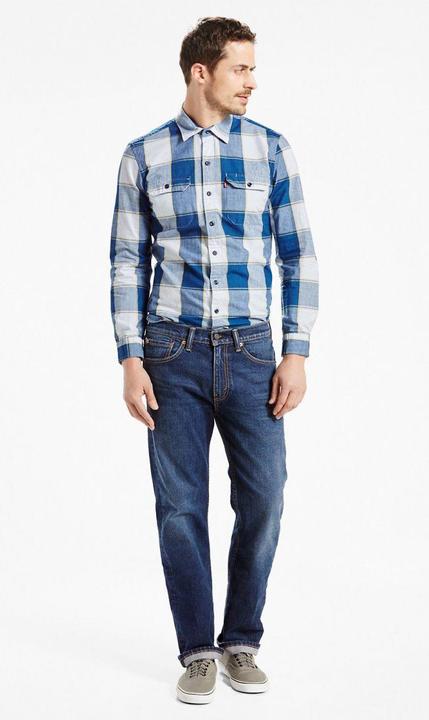 Actual product image Levis 505 Jeans Straight Fit flying bird (W33/L30)