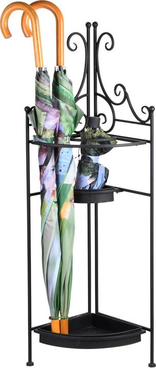 Produktbild Esschert Design Schirmständer 95.5 cm Schwarz (27 x 27 x 96 cm)