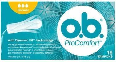 Actual product image o.b. Normal tampons ProComfort - 16.0pcs (16 x, Regular)