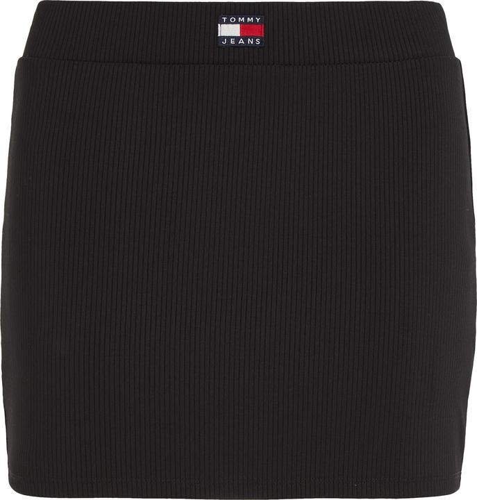 Image du produit Tommy Hilfiger Tommy Jeans Femme Mini-jupe TJW Low Rise Mini Badge Skirt noir (15) M (M)