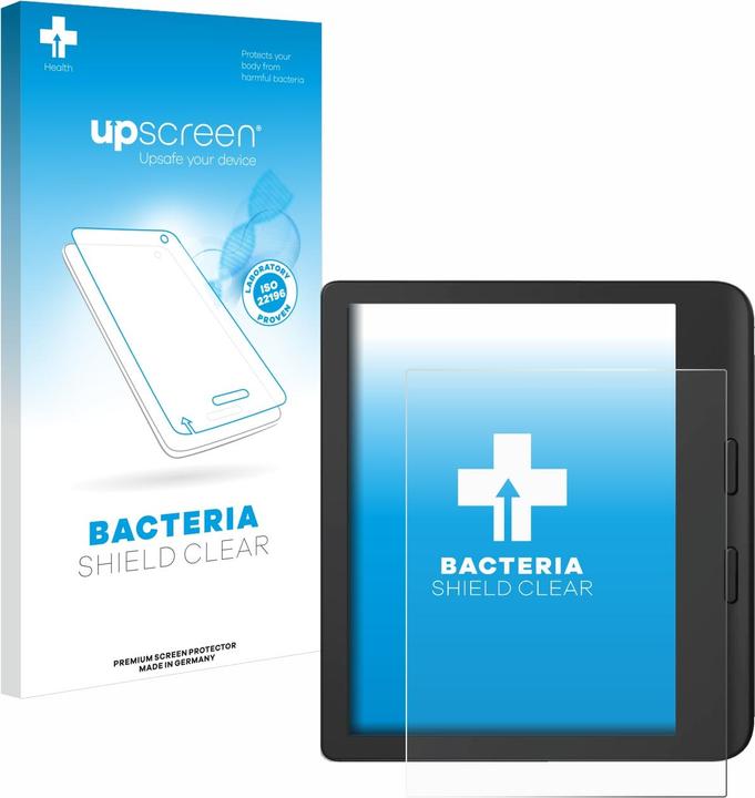 Actual product image upscreen Antibacterial screen protector