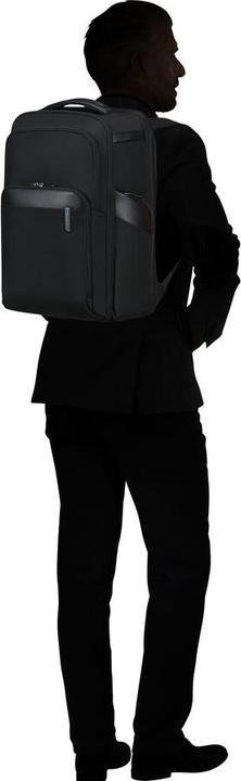 Actual product image Samsonite Evosight Expandable Rygsk til Laptop 17.3" | Sort (32.50 l)