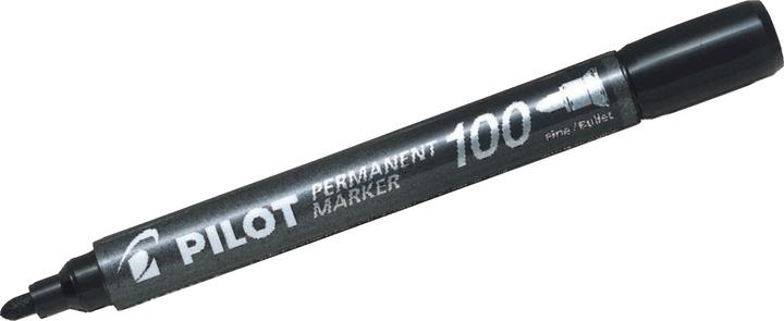 Image du produit Pilot Marqueur permanent 100 (Noir, 1 mm, 1 x)
