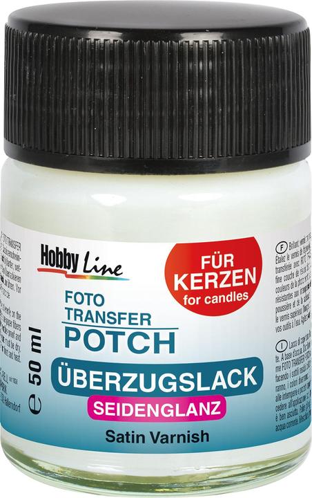 Produktbild Kreul Foto Transfer POTCH šberzugslack fr Kerzen, 50 ml (Transparent, 50 ml)