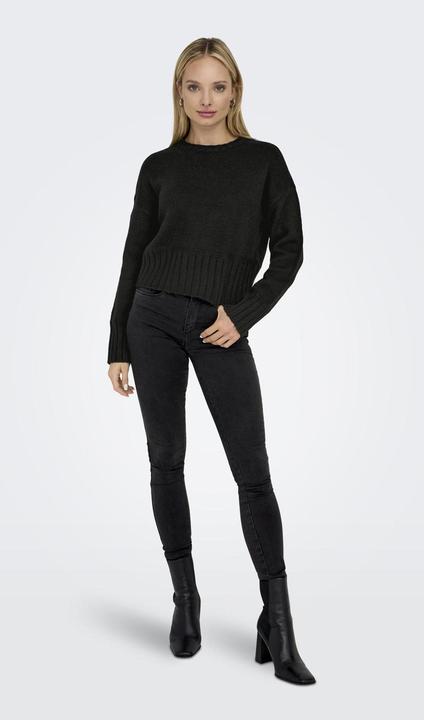 Produktbild Only Kurzer einfarbiger Strickpullover (M)