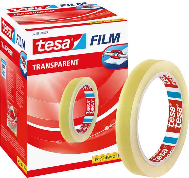 tesa tesafilm 1x ruban adhésif TRANSPARENT