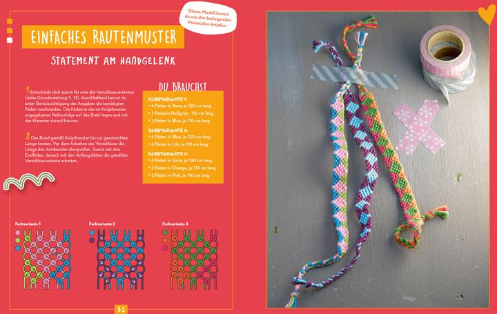Produktbild Kreativstart Kids Freundschaftsbänder (Deutsch, frechverlag, 2024)