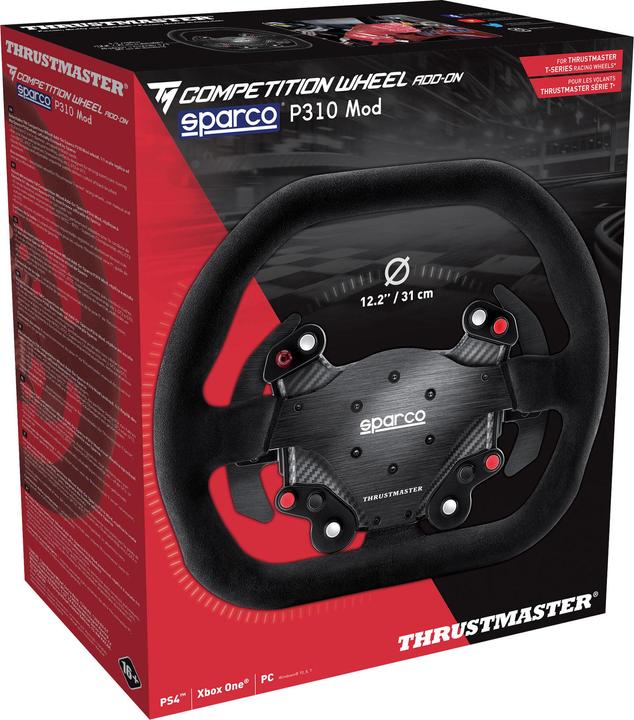 Produktbild Thrustmaster Competition Wheel AddOn Sparco P310 Mod (Xbox Series S, PS4, Xbox One S, PC, Xbox One X, Xbox Series X)