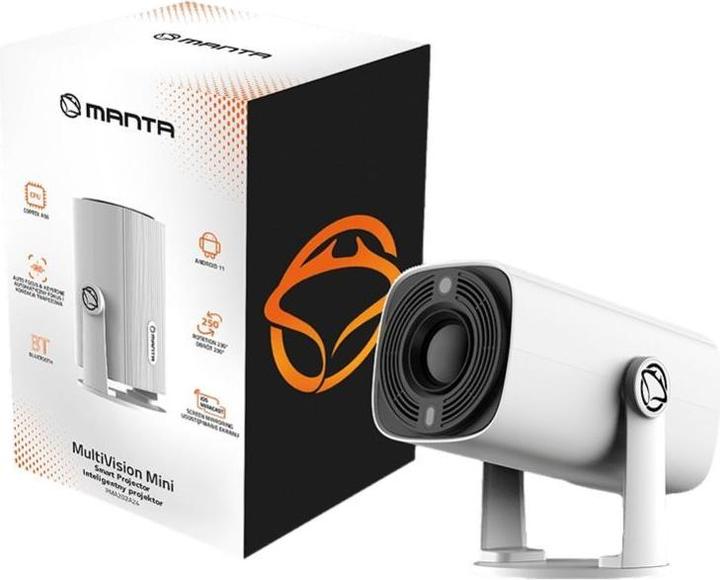 Produktbild Manta PMA202A24 MultiVision Mini Smart Projector (8K, 250 lm)