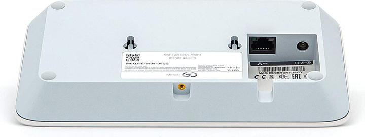 Actual product image Cisco Meraki Go GR10 - Radio access point - Wi-Fi 5 - 2.4 GHz, 5 GHz - DC power - wall mountable