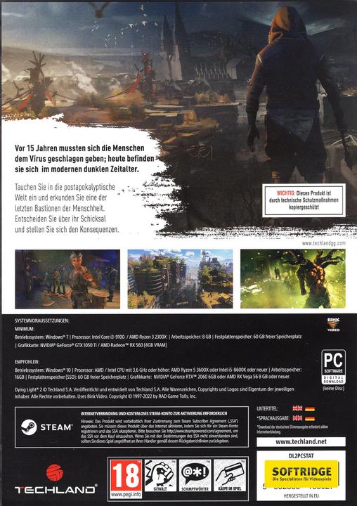Immagine prodotto Techland Dying Light 2 Stay Human (PC, DE)