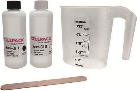Actual product image CellPack elastic power gel 1000ml transparent 335121