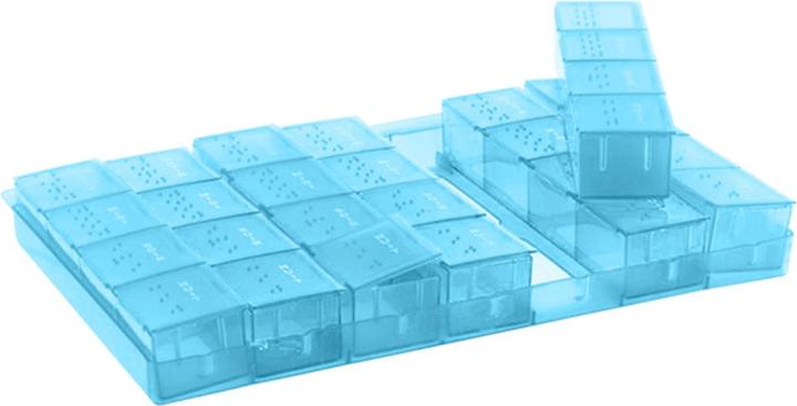 Actual product image Sensly Removable pill box - 7 days - Convenient and safe.