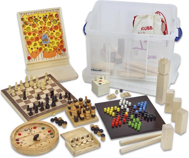 Produktbild Betzold Holzspiele-Box