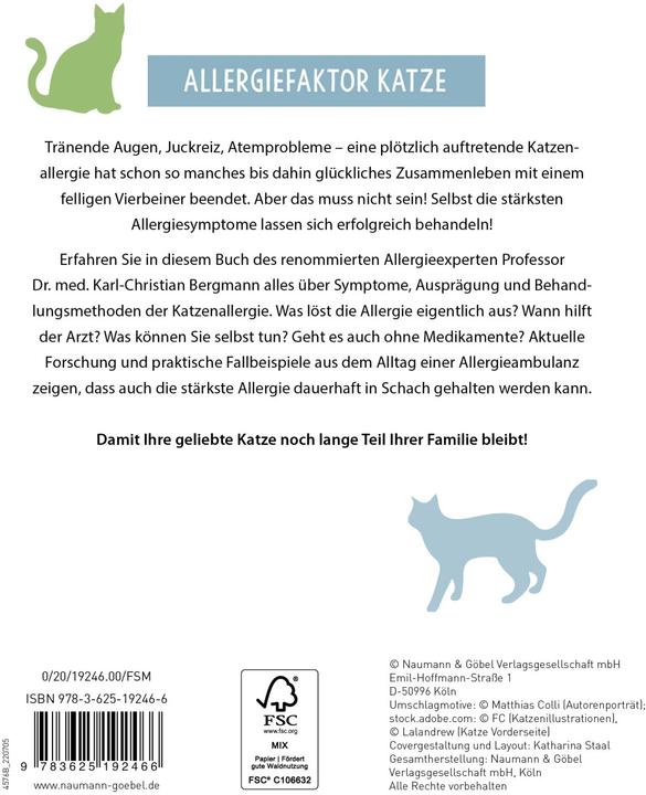 Produktbild Diagnose Katzenallergie (Deutsch, Karl-Christian Bergmann, 2022)