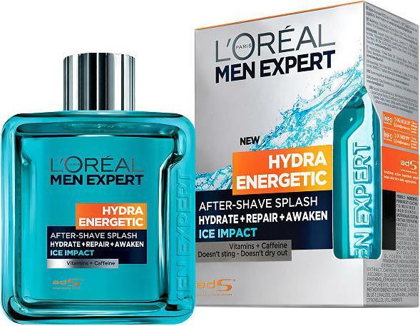 Produktbild L'Oréal Paris Men Expert Hydra Energetic Ice Impact After-Shave Splash (Rasierwasser, 100 ml)