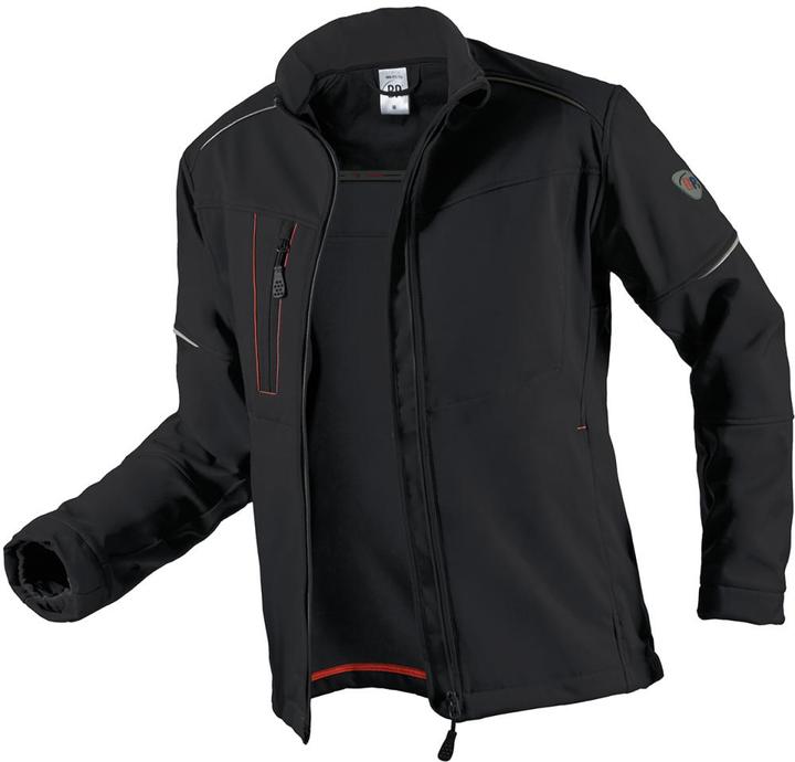 Actual product image BP 1868-572-32-S Men's softshell jacket, stand-up collar, front zip, 300.00 g/m² 100% polyester (S)