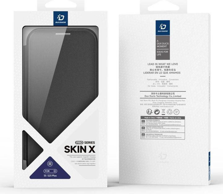 Actual product image Dux Ducis Skin X Pro Series Samsung Galaxy S25 Plus Cover - Black (Samsung Galaxy S25+)