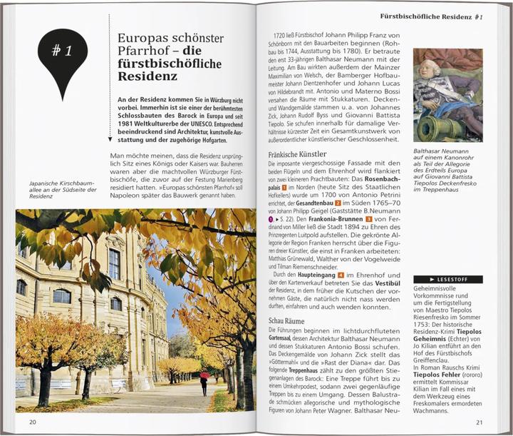 Produktbild direkt Reiseführer Würzburg (Deutsch, Roland Dusik, Ulrike Ratay, 2024)