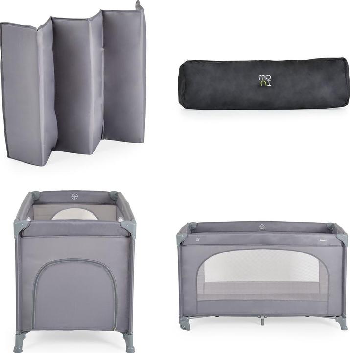 Actual product image Moni Reisebett Uno Faltmatratze Räder