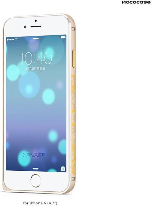 Actual product image Hoco iPhone 6 Good fortune bumper HI-T027 gold (Apple iPhone 6)