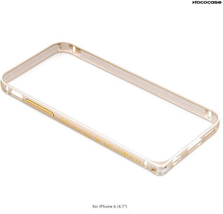 Actual product image Hoco iPhone 6 Good fortune bumper HI-T027 gold (Apple iPhone 6)