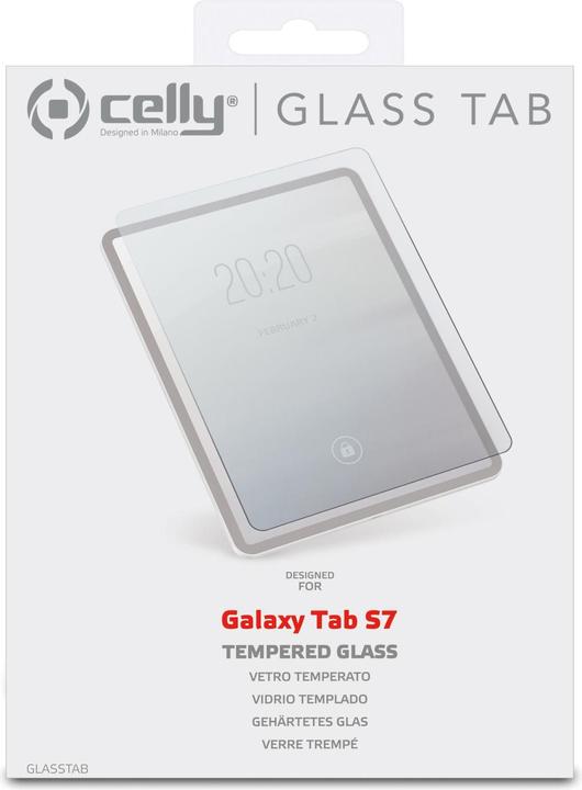 Actual product image Celly Glasstab (1 Piece, Galaxy Tab S8, Galaxy Tab S7)