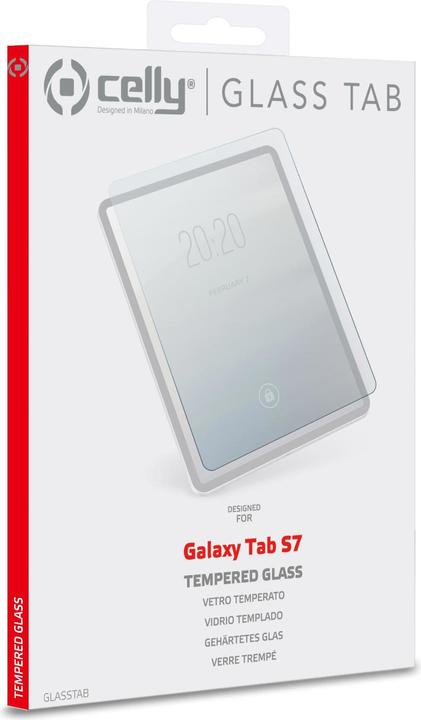 Actual product image Celly Glasstab (1 Piece, Galaxy Tab S8, Galaxy Tab S7)