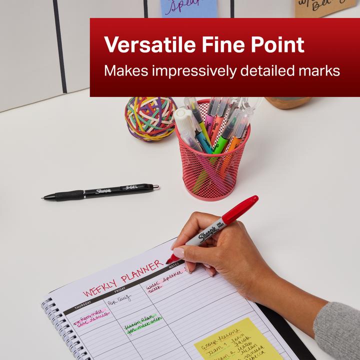 Actual product image Sharpie - Permanent marker - Limited Edition Colouring promo pack 16 Fine + 11 Ultra Fine (2205231) (Multicoloured, 27 x)