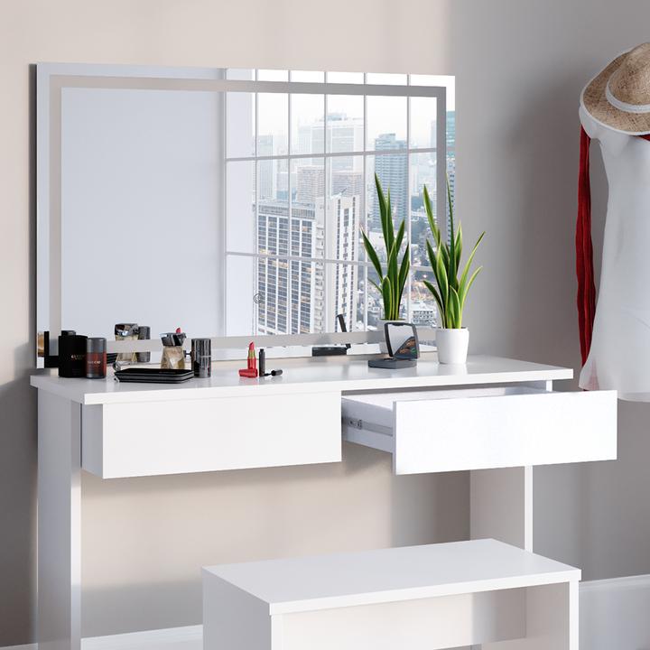 Actual product image Vicco Azur with stool and lighting (120 x 40 x 83 cm)