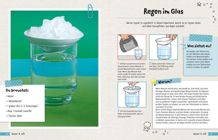 Produktbild Experimente-Buch für Kinder ab 2 Jahren. 28 einfache Experimente für jeden Tag (Deutsch, Elina Roth, 2022)