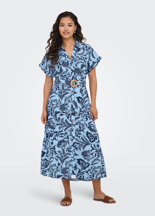 Produktbild Only ONLJAKIRI Langes Kleid Hemdblusenkleid (M)