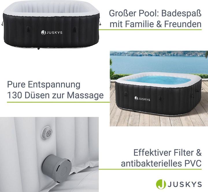 Produktbild Juskys Whirlpool Palmira (6 Pers.)