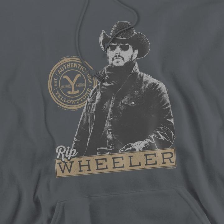 Immagine prodotto Yellowstone Felpa con Cappuccio Rip Wheeler Uomo (S)