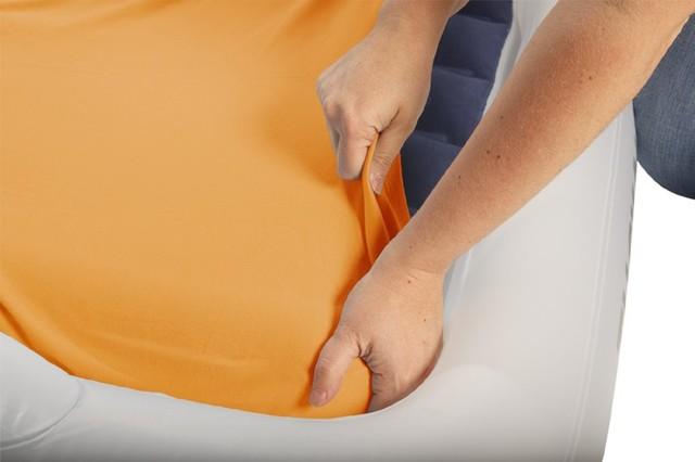 Actual product image The Shrunks Inflatable cot incl. pump