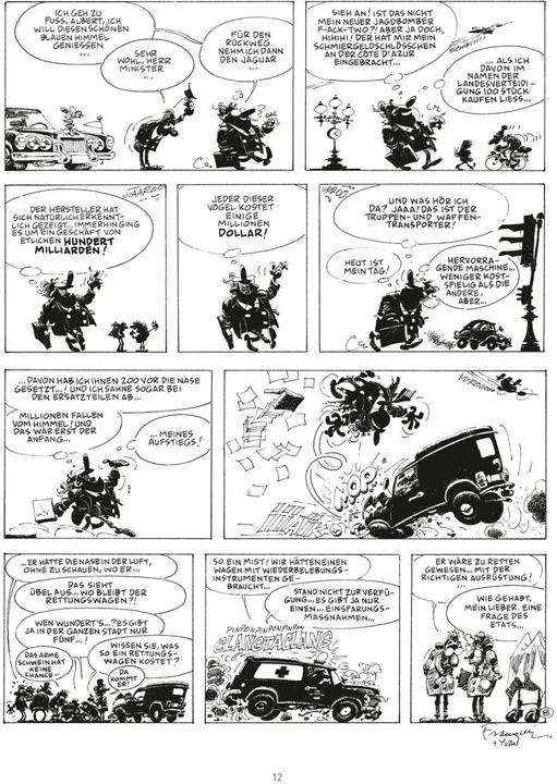 Produktbild Schwarze Gedanken Gesamtausgabe (Hochwertige Jubiläumsedition 100 Jahre Franquin) (Deutsch, André Franquin, 2024)