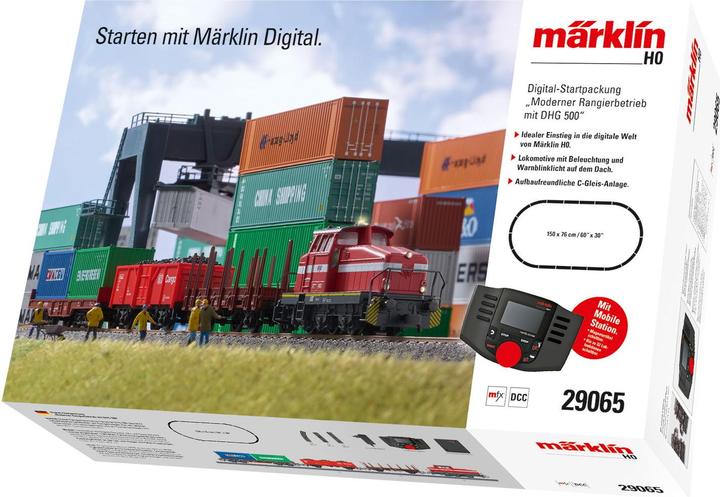 Märklin H0 Coffret de départ Mae Dig.Mod.Rangier (Piste H0)