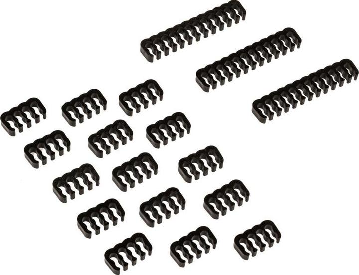 Actual product image Kolink Core Adept Braided Cable Extension Kit - Rainbow