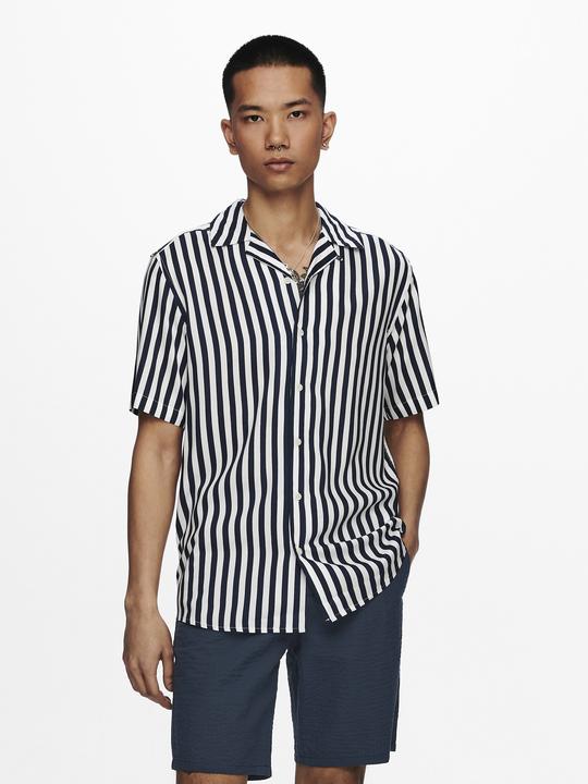 Immagine prodotto Only & Sons Camicia a maniche corte a righe (XS)
