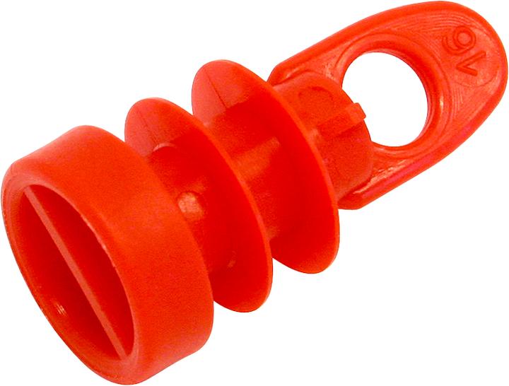 Actual product image Steffen End pegs M16 red set of 10 (1600 cm)