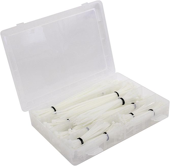 Actual product image Steffen Cable tie case set 400 pieces (Plastic cable ties, 200 mm, 400 pcs.)