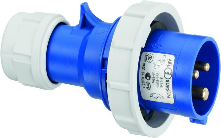 Image du produit Steffen Fiche CEE 32/3 IP67 230V 6h (CEE 32/6)