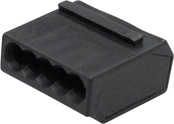 Produktbild Steffen Steckklemme 5 x 0.75 - 2.5mm schwarz