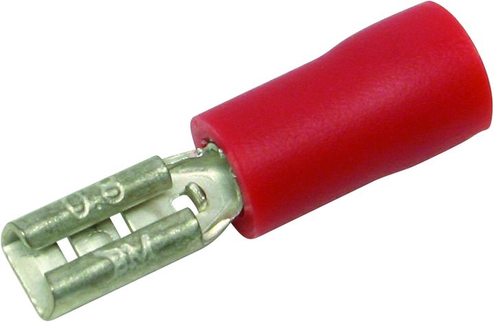 Steffen Flat plug sleeve red 2.8/0.8/1 6 pieces 0.5-1mm
