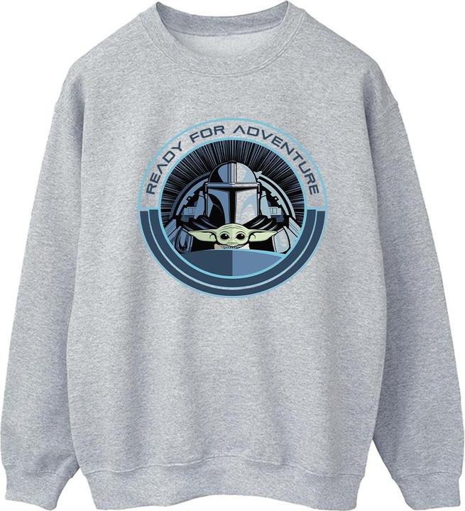 Immagine prodotto Star Wars The Mandalorian Grogu Ready For Adventure Felpa Donna (M)